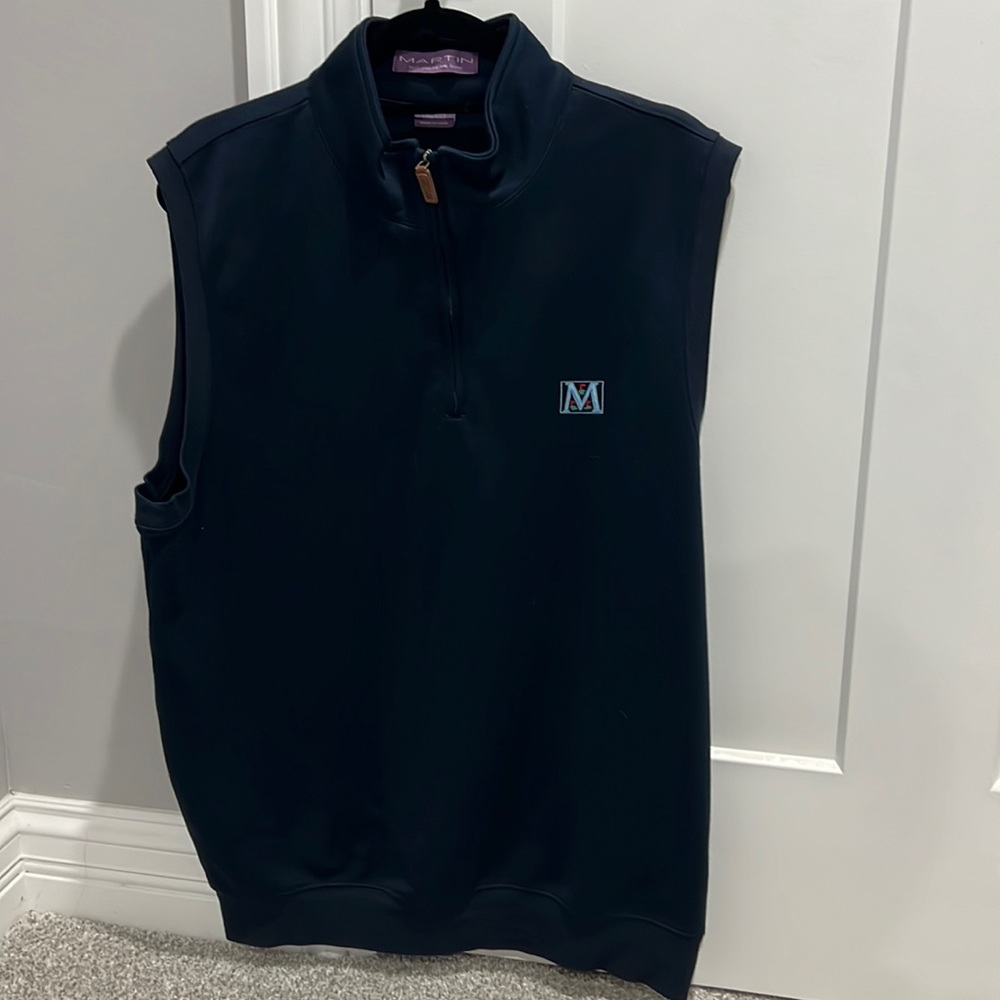 Martin Golf Vest - Navy Blue - Large - Medinah CC